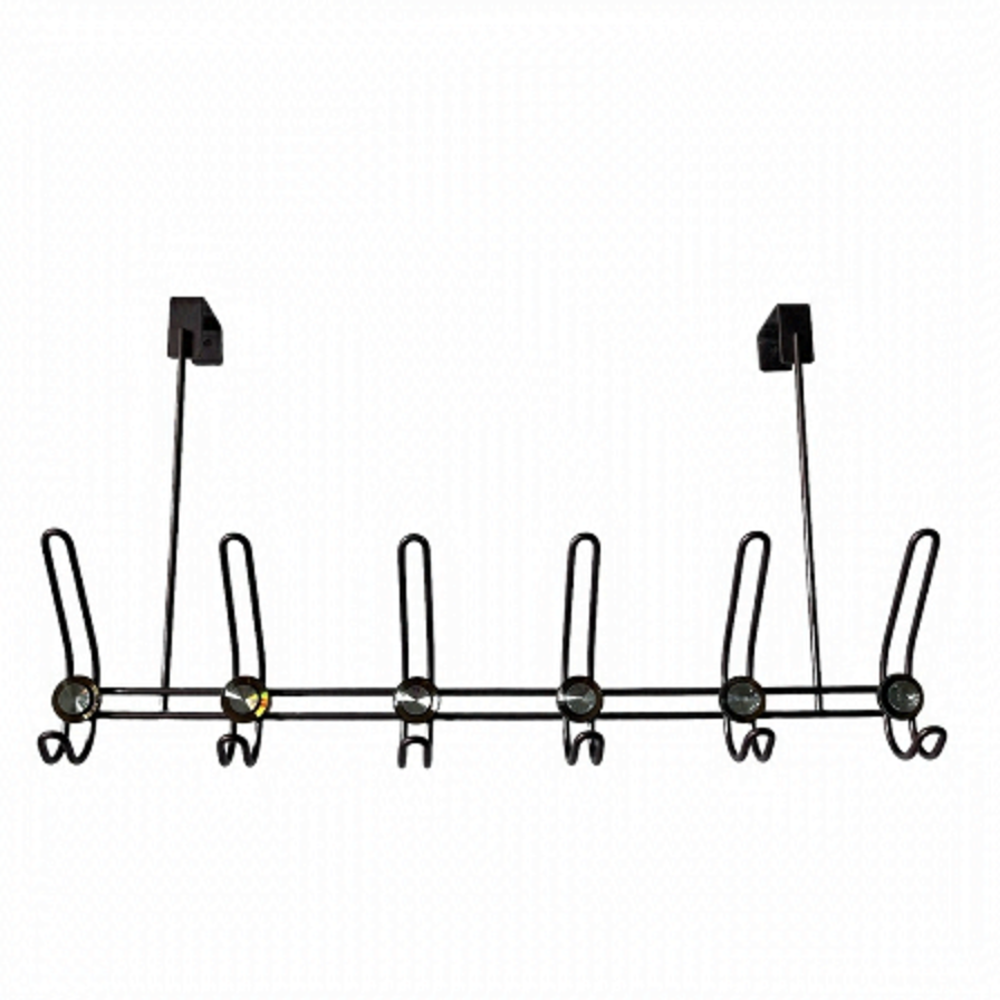 BROWN Over-the-door Hanging Coat Rack